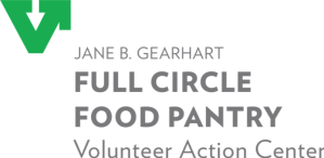 Logo for the Jane B. Gearhart Full Circle Food Pantry at the University of Arkansas